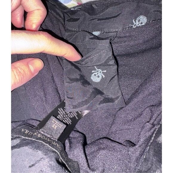 John Varvatos USA Malibu Skull Print Swim Trunks Shorts - Picture 5 of 8